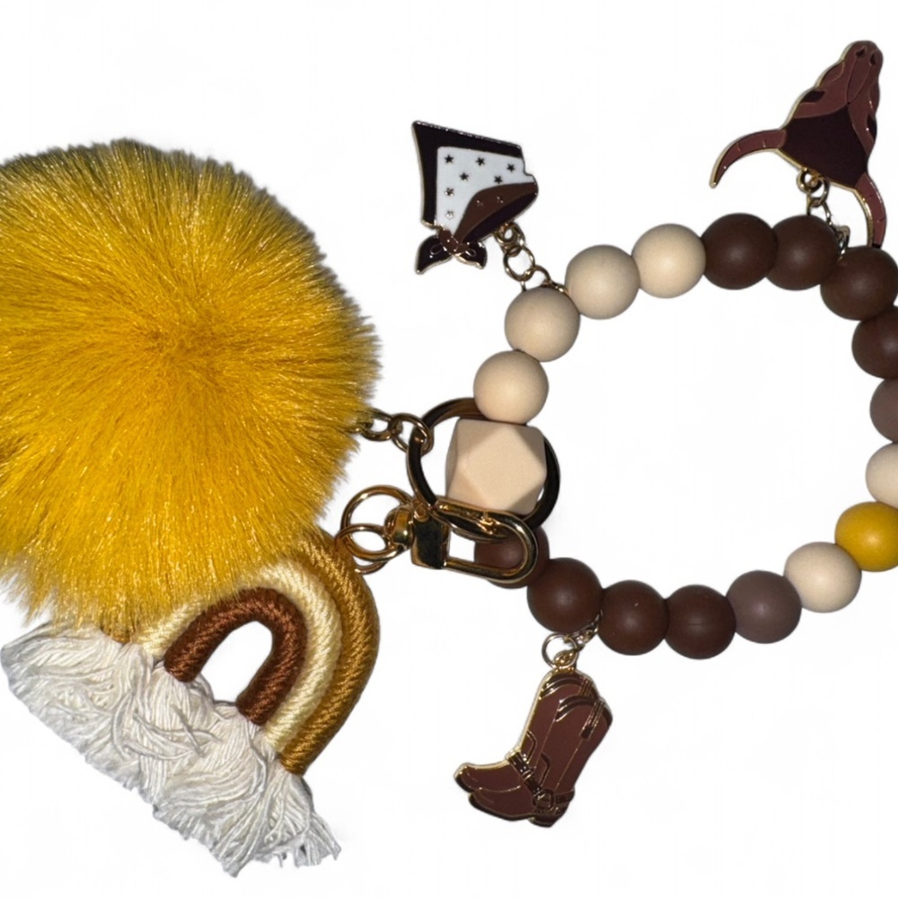 Bourben Bs Womens Keychain - Picture 3 of 9